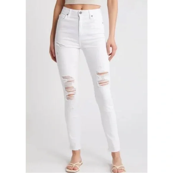 White Nordstrom Capris Nordstrom Pants Jumpsuits Nordstroms Hidden